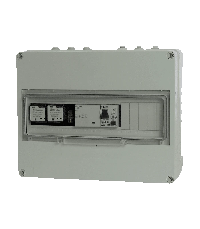 Automatische Umschalter + Wechselrichter + RCBO-Schutzschalter (LAU 340 F) 3 Automatische Umschalter + Wechselrichter + RCBO-Schutzschalter (LAU 340 F)