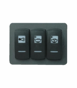 Wasserdichter Stromkreisverteiler Mit 3 Schutzschaltern 10A