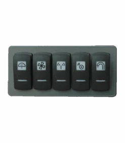 Wasserdichter Stromkreisverteiler Mit 5 Schutzschaltern 10A