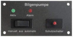 Bilgenpumpenpanel BPA 202 (ohne Akustischem Alarm)