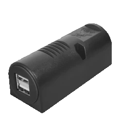 USB Aufbau-Doppel-Ladesteckdose (USD 12/24 A)