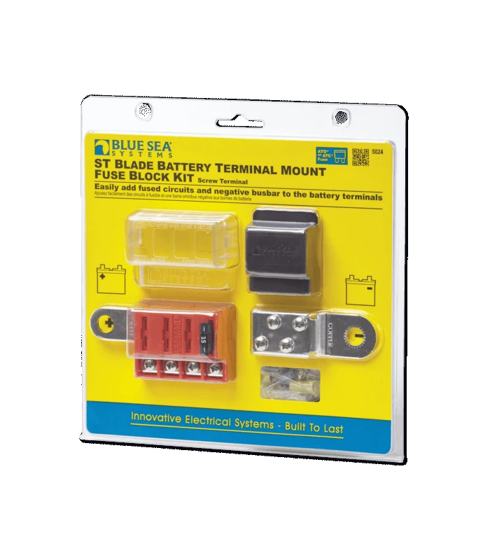 Flachstecksicherungshalter Für Batterie-Polmontage 3 Flachstecksicherungshalter Für Batterie-Polmontage