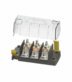 3-fach Sicherungshalter Für Bolzensicherung (BS 5194)