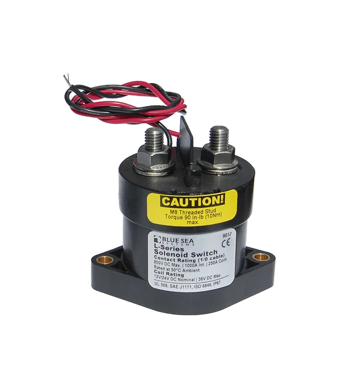Solenoid L 250A 12/24V 3 Solenoid L 250A 12/24V
